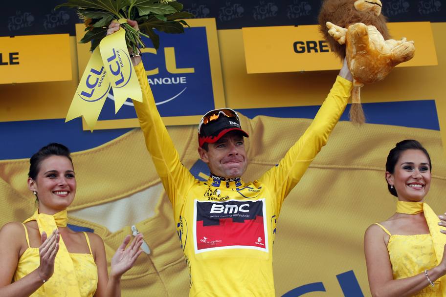 Tour de France 2011 - 20a tappa Grenoble, il trionfo giallo di Cadel (BettiniPhoto)